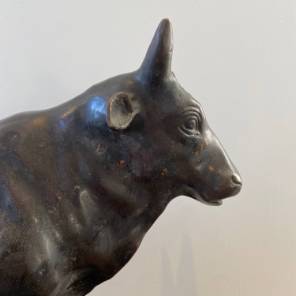 A French Bronze Bull